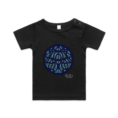 Kids Wee Tee (Blue Design)  Thumbnail